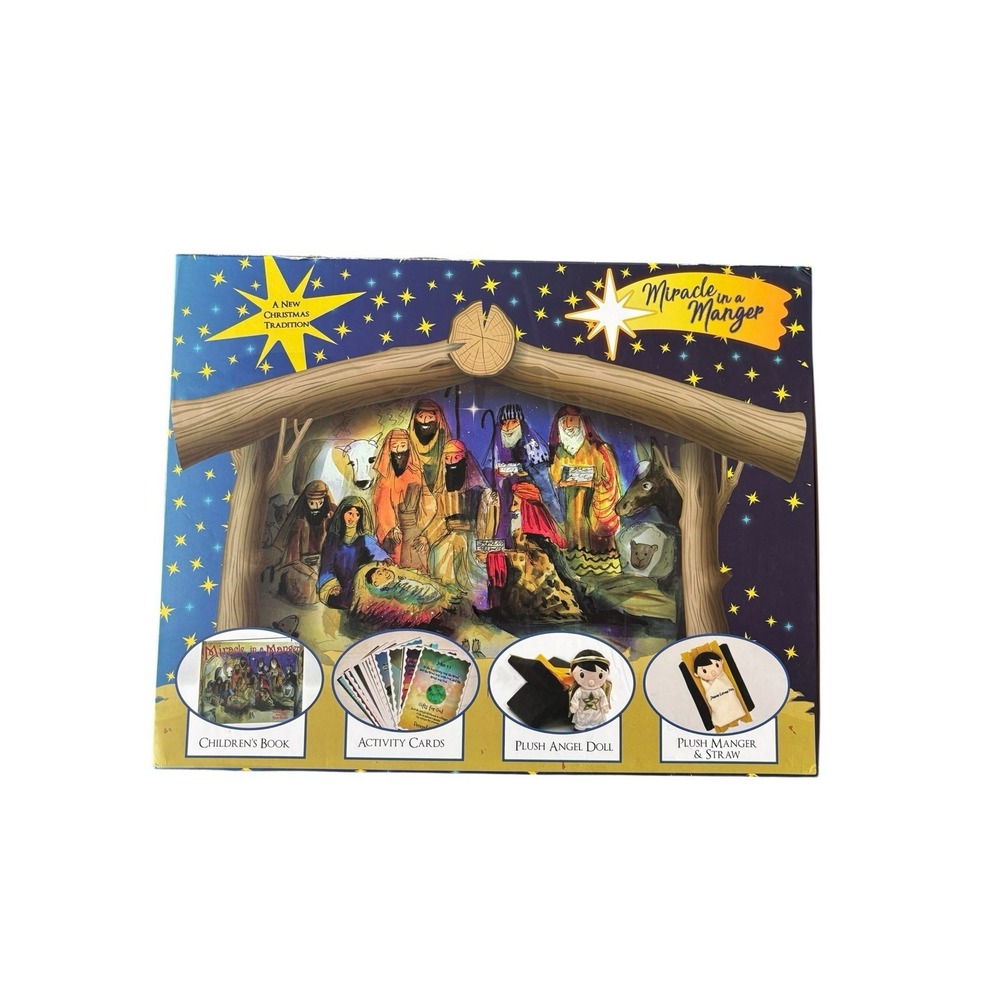Miracles In A Manger Countdown‎ Calendar With Manger Activities Cards